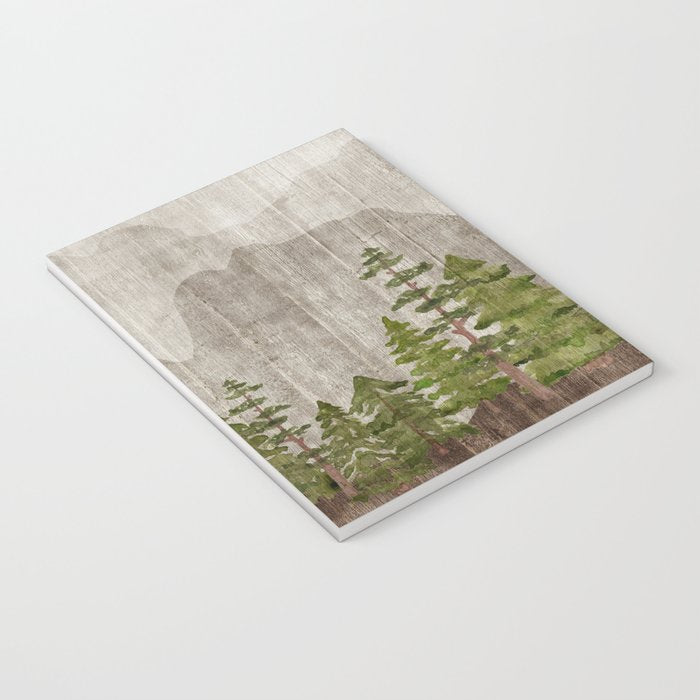 Mountain Range Woodland Forest Notebook Gallery Image 3
