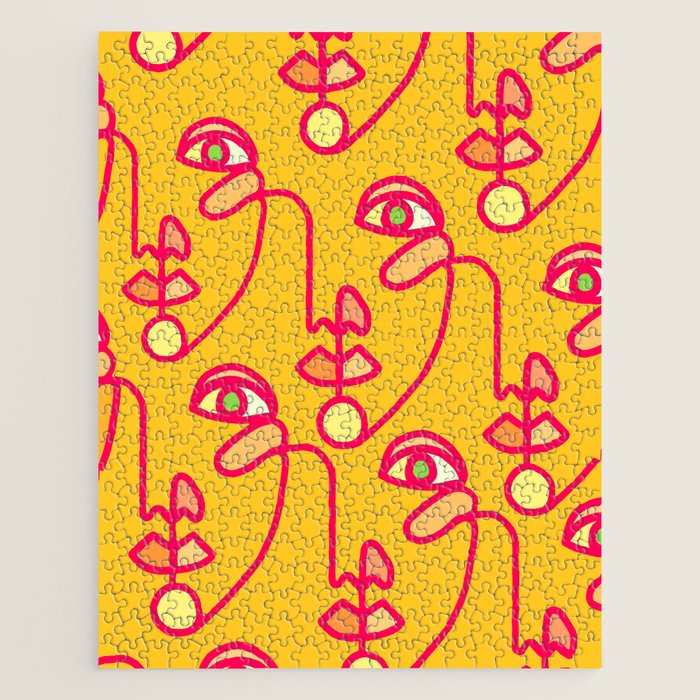 Multi Faced Pink Lemonade Jigsaw Puzzle Gallery Image 1