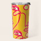 Multi Faced Pink Lemonade Travel Mug Gallery Image 2