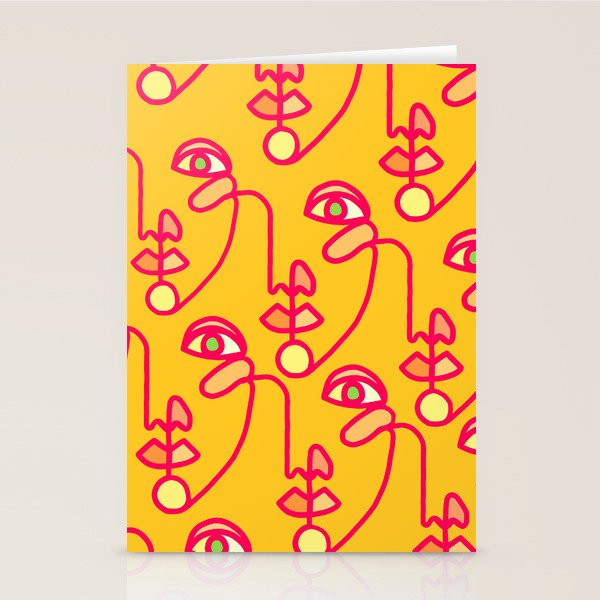 Multi Faced Pink Lemonade Stationery Card Gallery Image 1