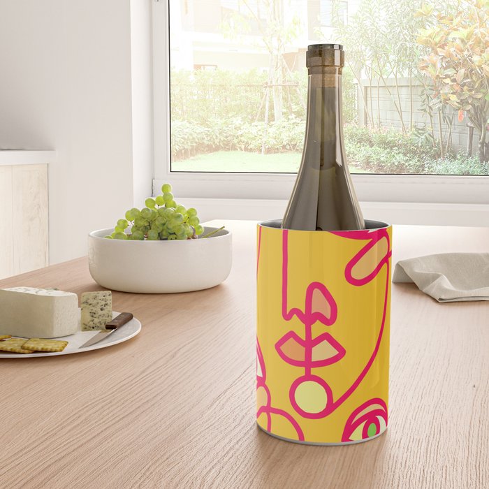 Multi Faced Pink Lemonade Wine Chiller Gallery Image 4