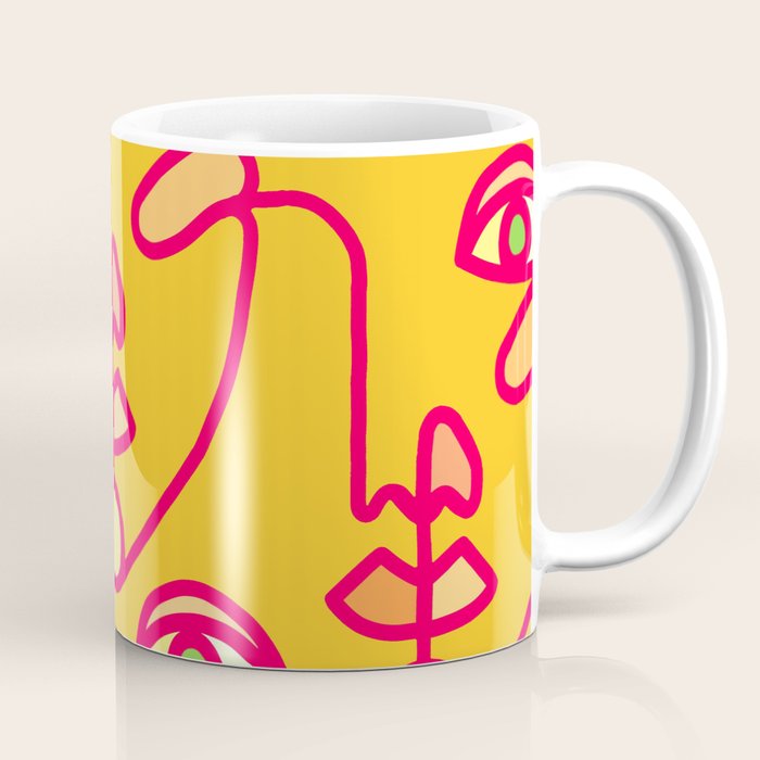 Multi Faced Pink Lemonade Coffee Mug Gallery Image 1