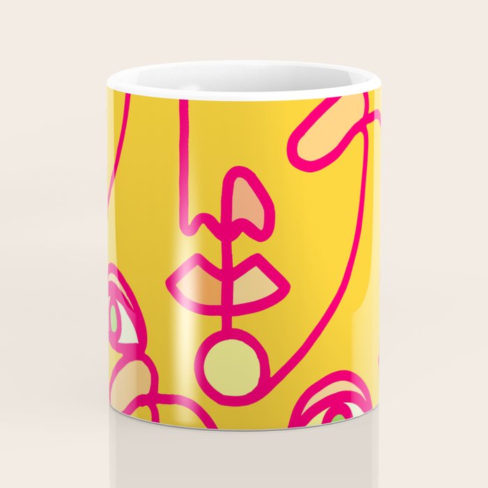 Multi Faced Pink Lemonade Coffee Mug Gallery Image 4