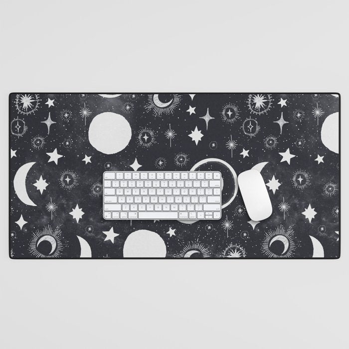Celestial dark pattern DS Desk Mat Gallery Image 1