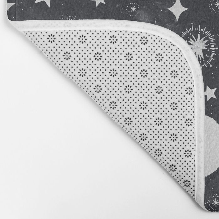 Celestial dark pattern DS Bath Mat Gallery Image 2