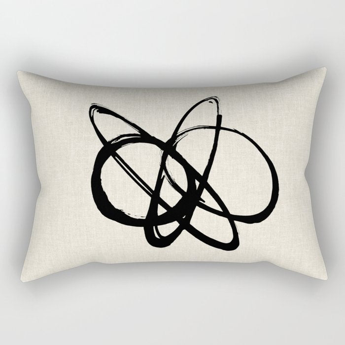 Astral Orbit  Rectangular Pillow Gallery Image 2