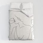 Double Fisting Wine Comforter Gallery Image 6