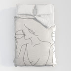 Double Fisting Wine Duvet Cover Gallery Image 6