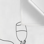 Double Fisting Wine Wall Tapestry Gallery Image 3