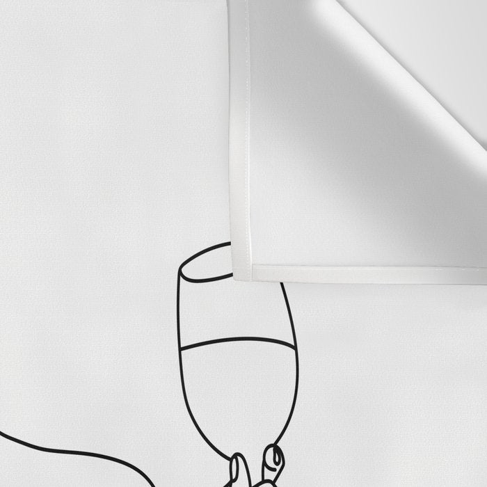 Double Fisting Wine Wall Tapestry Gallery Image 3