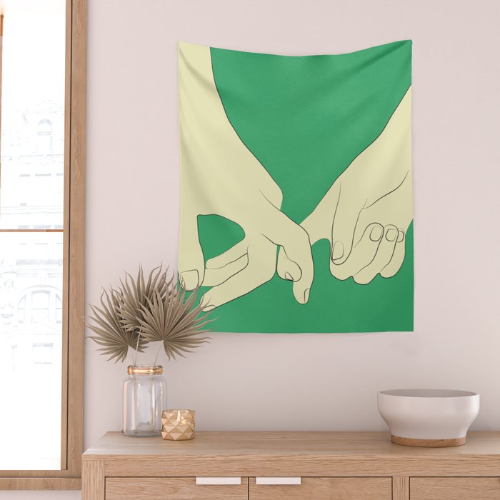 By Your Side 05 Wall Tapestry Gallery Image 2