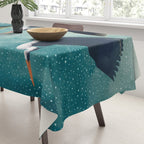 Evening Heron Tablecloth Gallery Image 3