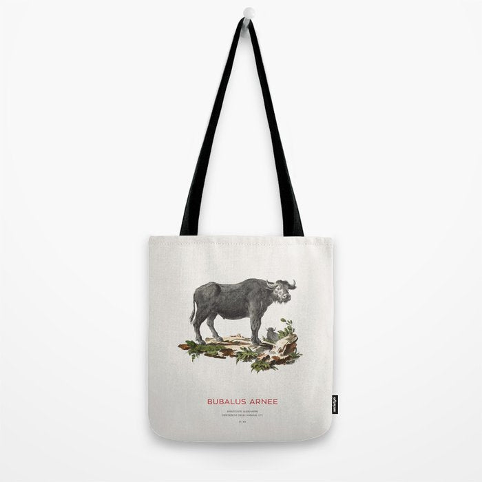 Wild water buffalo Scientific Art Tote Bag Gallery Image 2
