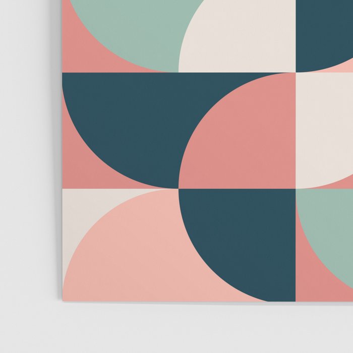 Mid Century Geometric 23C Poster Gallery Image 3