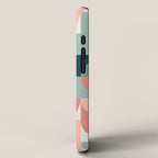Mid Century Geometric 23C iPhone Case Gallery Image 2