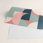 Mid Century Geometric 23C Wrapping Paper Gallery Image 2