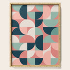 Mid Century Geometric 23C Serving Tray Gallery Image 1