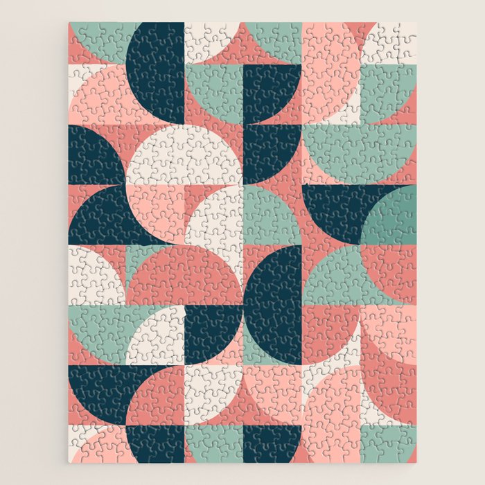 Mid Century Geometric 23C Jigsaw Puzzle Gallery Image 1