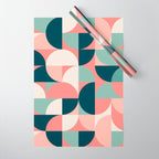 Mid Century Geometric 23C Wrapping Paper Gallery Image 1