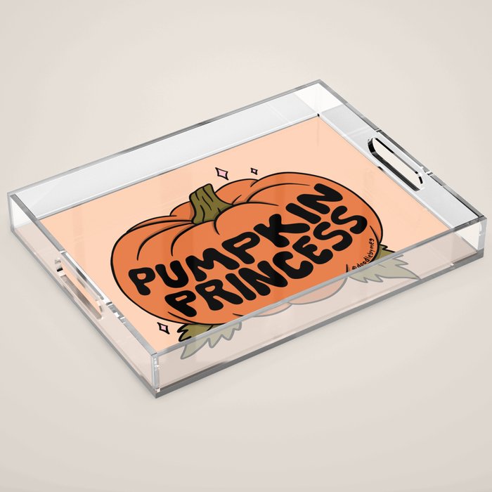 Pumpkin Princess Acrylic Tray Gallery Image 1