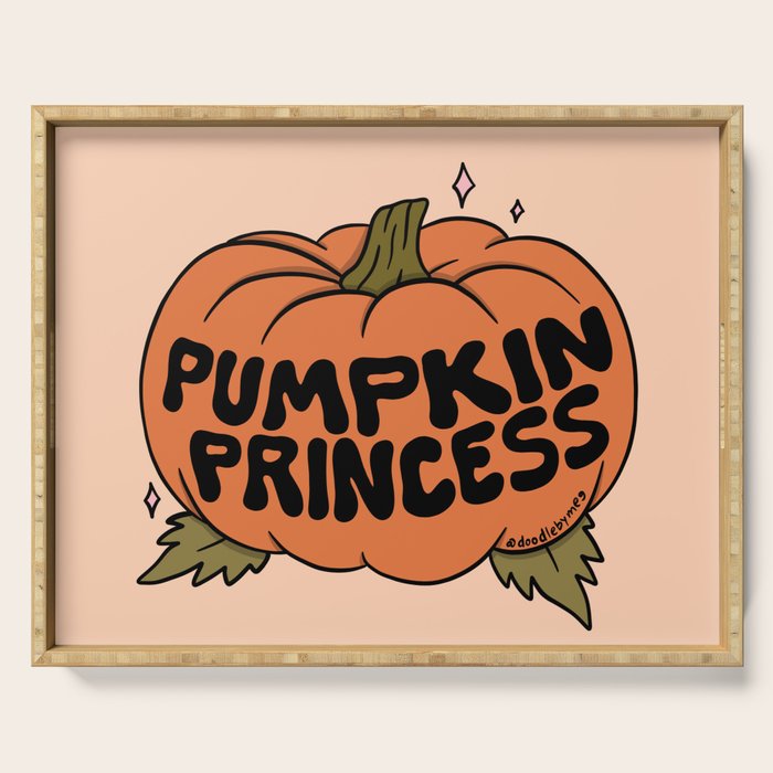 Pumpkin Princess Serving Tray Gallery Image 1
