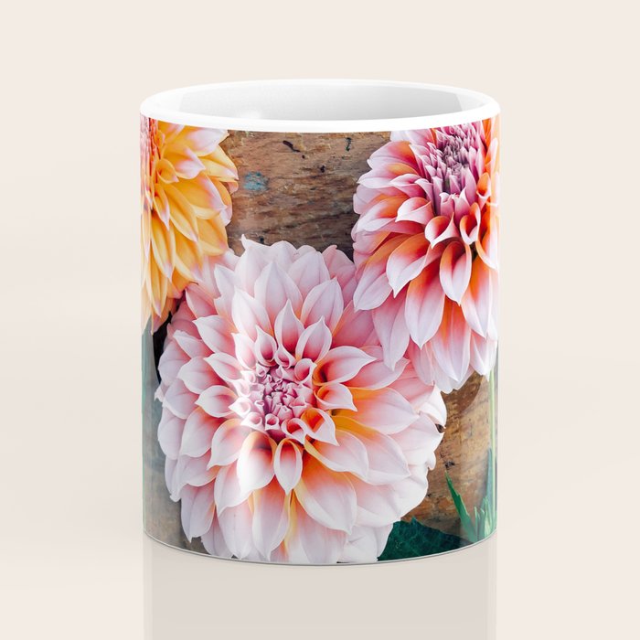 Autumn Mood number 1  Botanical autumn dahlia flower Photograph Coffee Mug Gallery Image 4