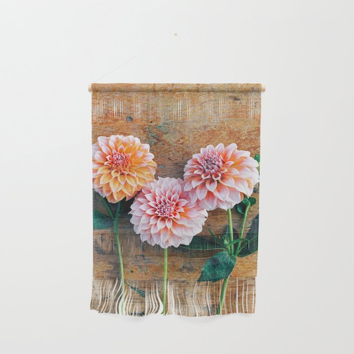 Autumn Mood number 1  Botanical autumn dahlia flower Photograph Wall Hanging Gallery Image 1