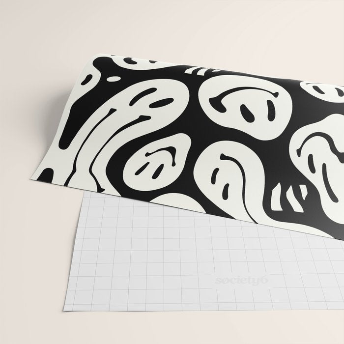 Ghost Melted Happiness Wrapping Paper Gallery Image 2