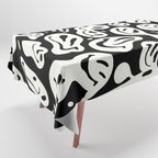 Ghost Melted Happiness Tablecloth Gallery Image 1