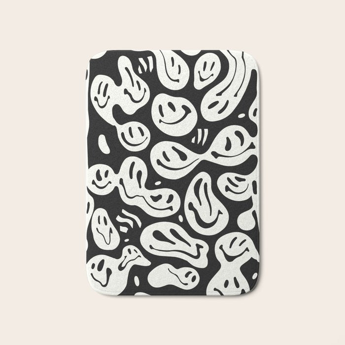 Ghost Melted Happiness Bath Mat Gallery Image 1