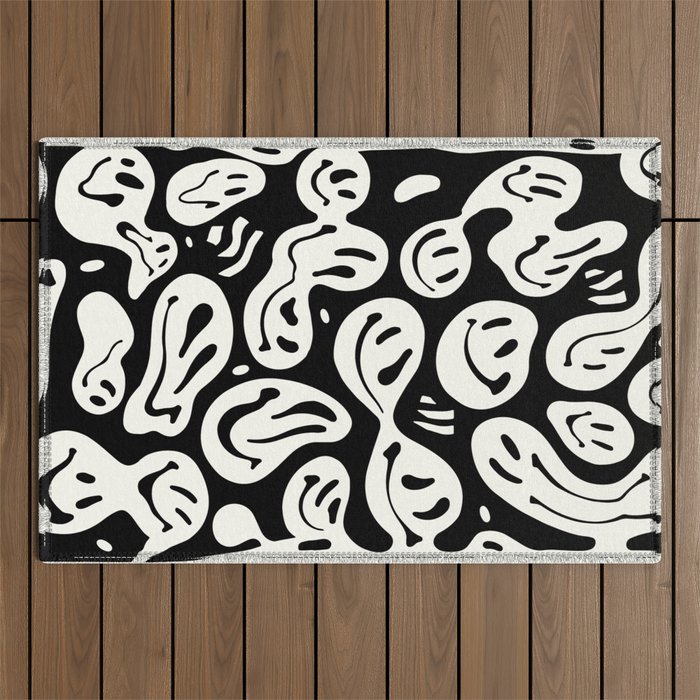 Ghost Melted Happiness Outdoor Rug Gallery Image 1
