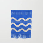 Sapphire Blue Ocean Waves Wall Hanging Gallery Image 1