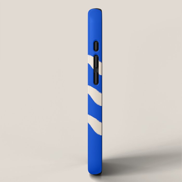 Sapphire Blue Ocean Waves iPhone Case Gallery Image 2