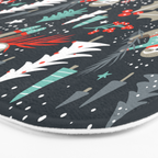 Slothy Holidays Bath Mat Gallery Image 3