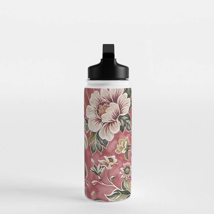 Peruvian Pink Floral Water Bottle Gallery Image 3