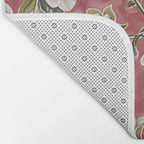 Peruvian Pink Floral Bath Mat Gallery Image 2