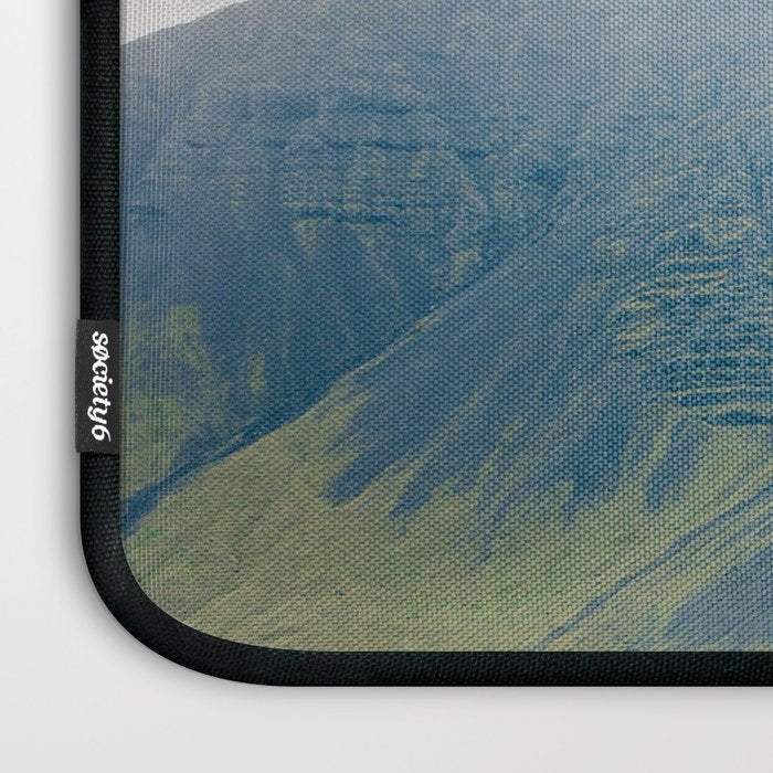 Misty Mountain, Iceland Landscape Photography Laptop Sleeve Gallery Image 3