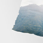 Misty Mountain, Iceland Landscape Photography Pillow Sham Gallery Image 4