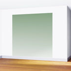 Smooth Sage Minimalist Ombré Gradient Abstract Wall Mural Gallery Image 2