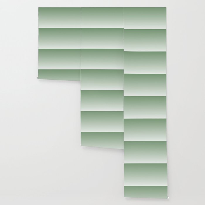 Smooth Sage Minimalist Ombré Gradient Abstract Wallpaper Gallery Image 3