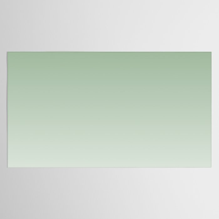 Smooth Sage Minimalist Ombré Gradient Abstract Tablecloth Gallery Image 2