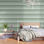 Smooth Sage Minimalist Ombré Gradient Abstract Wallpaper Gallery Image 3