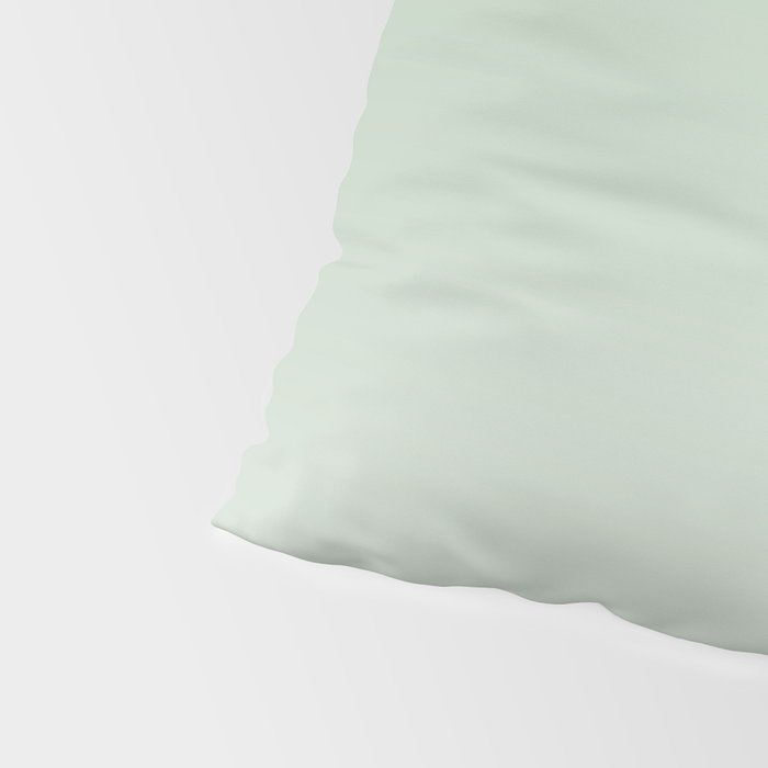 Smooth Sage Minimalist Ombré Gradient Abstract Pillow Sham Gallery Image 4