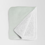 Smooth Sage Minimalist Ombré Gradient Abstract Throw Blanket Gallery Image 3