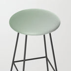 Smooth Sage Minimalist Ombré Gradient Abstract Stool Gallery Image 2