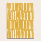 Yellow Abstract Line Art Notebook Gallery Image 4