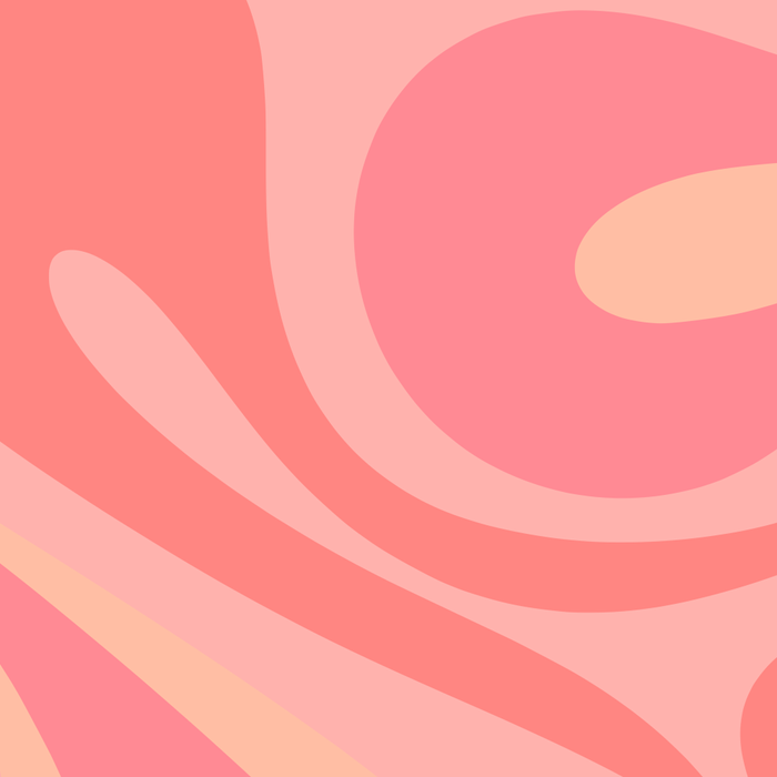 Mod Swirl Retro Abstract Pattern Blush Pink Coffee Mug Gallery Image 2