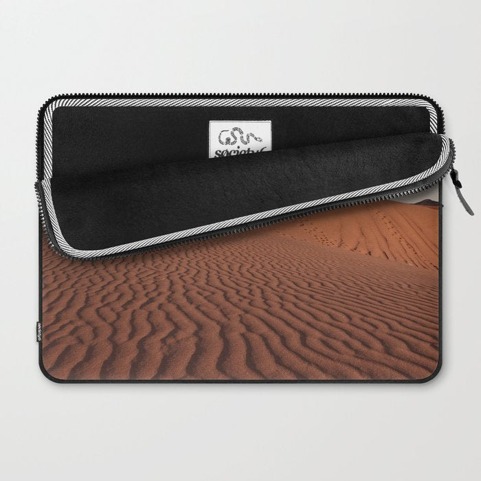 Fine Desert Structures Photo | Sahara Desert Morocco Art Print | Landscape Nature Travel Photography Laptop Sleeve Gallery Image 2