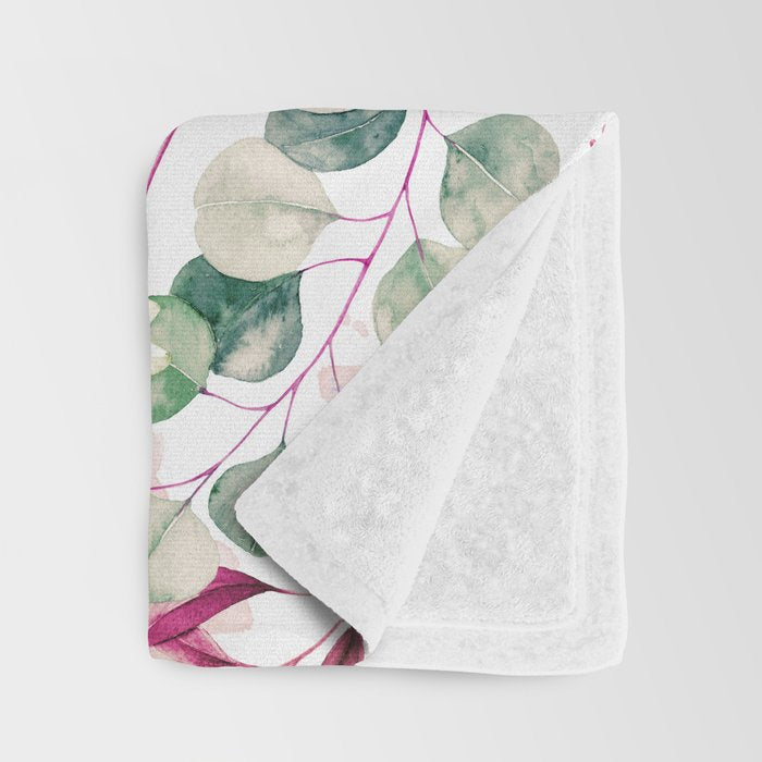 Wild garden FG Throw Blanket Gallery Image 3