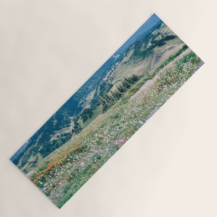 Wildflower Meadow Yoga Mat Gallery Image 1